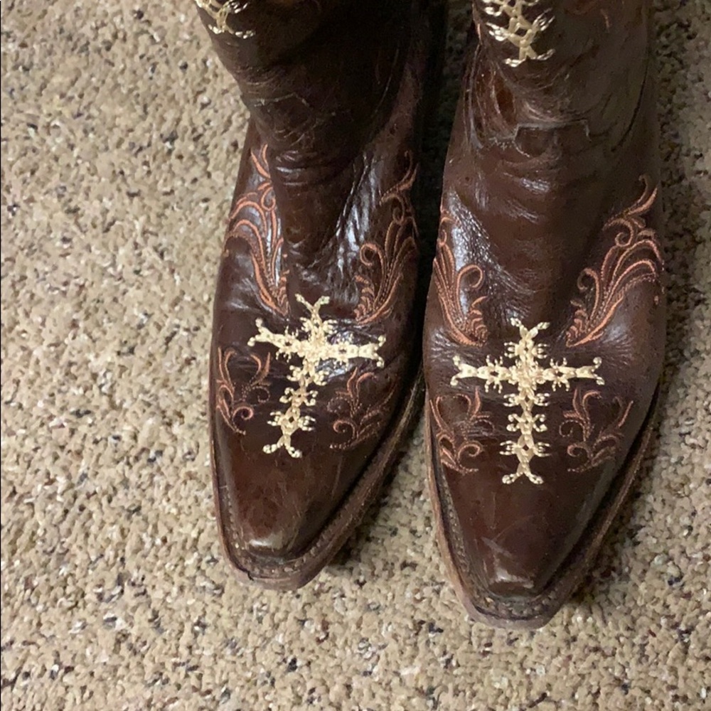 Fancy western boots